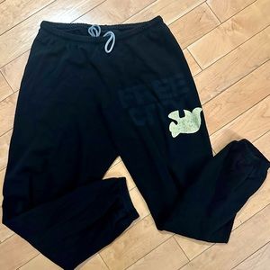 FREE CITY black sweatpant, size Medium